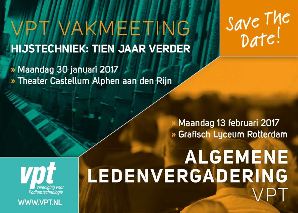 VPT, vakmeeting hijstechniek tien jaar verder, ALV, Algemene Ledenvergadering