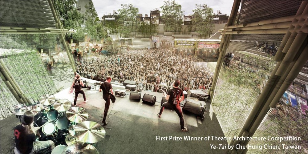 First prize winner of the Theatre Architecture Competition, Ye-Tai by Che-Hung Chien VPT
