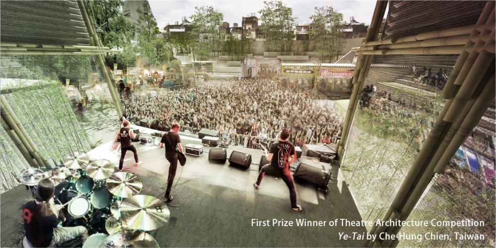 First prize winner of the Theatre Architecture Competition, Ye-Tai by Che-Hung Chien VPT